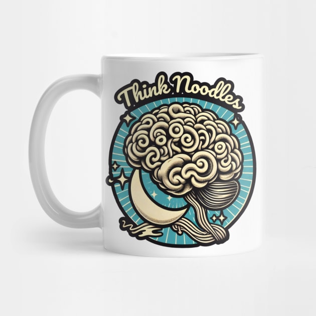 Think Noodles - Noodle Brain by WolfeTEES